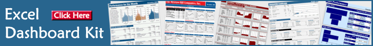 Learn how to create Excel dashboards.
